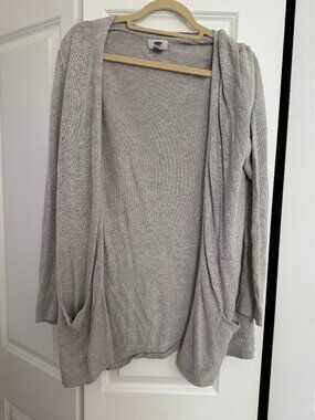 Gray Old Navy Cardigan L
